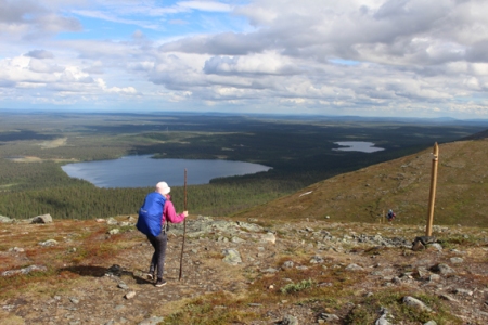 Hiking in Finland