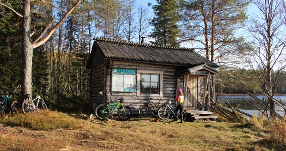 Hiking in Finland book